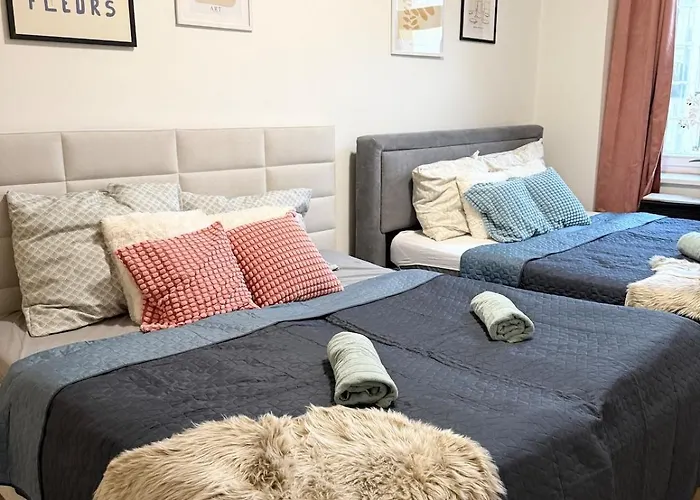 Apartament Retro Boho Style St Clement With A Oasis *